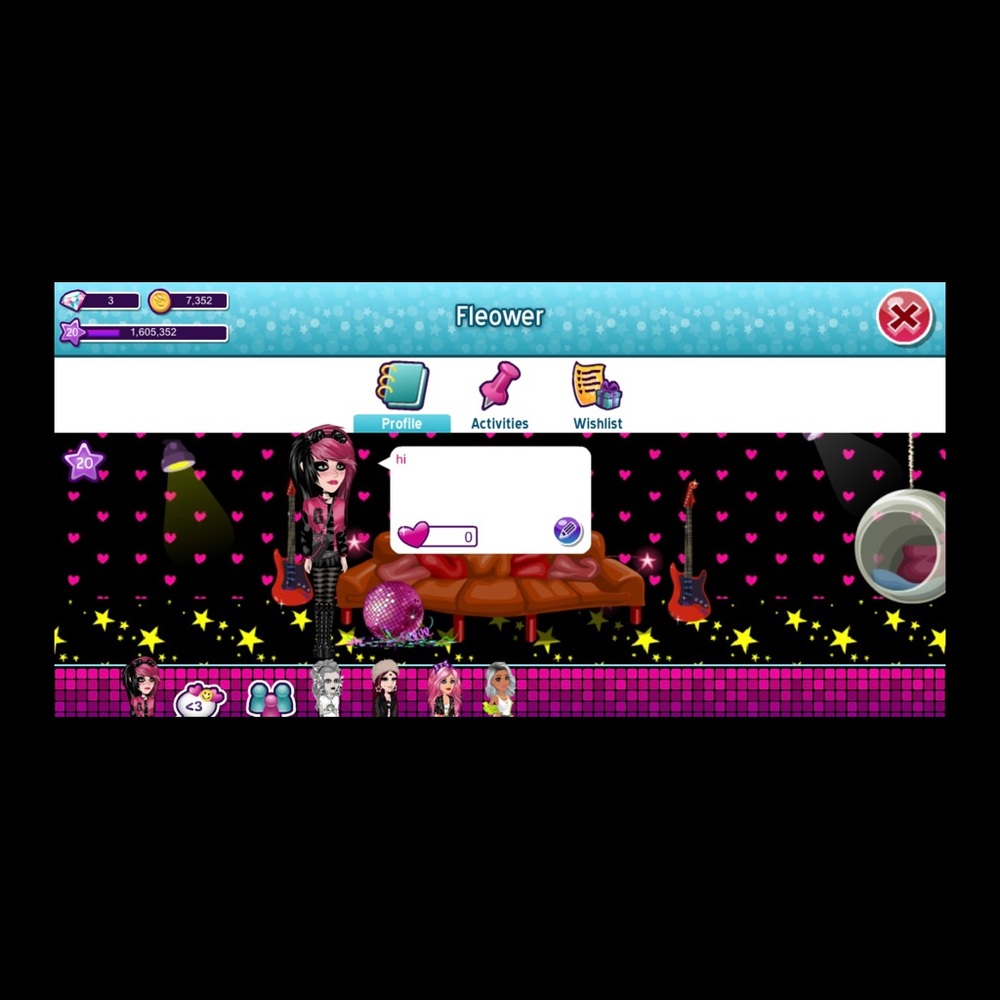MSP moviestarplanet account lvl 20 USA